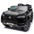 thumbnail image 6 of Ambifirner 24V 2 Seater Ride On Car , 2x80W Powerful Motors, Max 3.73 Mph, Parent Remote, All-Terrain Tires, Ride on Car, 132Lbs Load, Black, 6 of 10