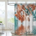 thumbnail image 5 of Spring Shower Curtain Boho Shower Curtains for Bathroom Colorful Shower Curtain Flower Floral Modern Shower Curtains 72x72in, 5 of 7
