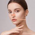 thumbnail image 2 of Nose Clip for Swimming 4Pcs Silicone Beige Oval to Prevent Water Entry, 2 of 9