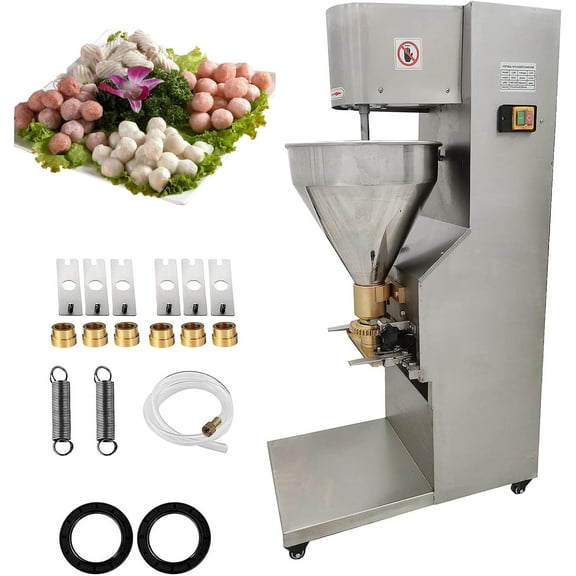 Meatball Maker Machine Vertical Commercial Electric Stainless Steel 18/22/26/28/30/32MM Molds 110V