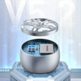 thumbnail image 3 of Altavoz Bluetooth Inalámbrico IPX7 A Prueba de Agua Metal Pequeño Cañón de Acero Coche Al Aire Libre Mini Portátil Regalo Pequeño Altavoz B, 3 of 5