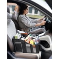 thumbnail image 3 of Organizador de asientos de coche YOHOOLYO con 4 compartimentos y 4 portavasos, 3 of 9