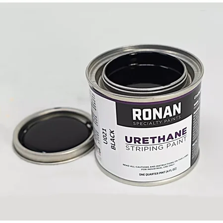 Ronan Specialty Paint Urethane Striping Paint 4 oz. Black