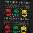 thumbnail image 2 of Power Rangers Ho Ho Power Rangers Ugly Christmas Unisex Adult Pull-Over Hoodie, 2 of 5