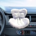 thumbnail image 4 of SNGMN Car Decorations Car Seat for Dolls with Soft Furry Cushion Have a Seat Clips onto Car Air Vent Includes Seat Leg for Desktop Display, 4 of 6