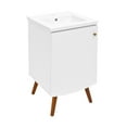 thumbnail image 2 of Manoir 18" Bathroom Vanity in White, 2 of 15