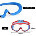 thumbnail image 4 of Kids Swim Goggles Children 3-8Y Wide Vision Anti-UV Anti-Fog Snorkeling Diving Mask Ear Plugs Water Sports, 4 of 5