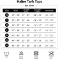 thumbnail image 5 of Womens Tops Sleeveless Halter Racerback Summer Basic Tee Shirts Cami Tank Tops Beach Blouses, 5 of 5