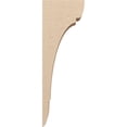 thumbnail image 3 of 5"W x 10"D x 30"H Thin Olympic Rough Cedar Woodgrain TimberThane Corbel, Primed Tan, 3 of 6