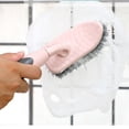 thumbnail image 4 of Pedty Cleaning Shower Scrubber with Ergonomic Handle and Durable Bristles - Grout Cleaner Brush - Scrub Brushes for Cleaning Bathroom, Shower, Tile, Kitchen, Floor, Bathtub, Floor, 4 of 5