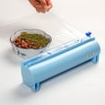 thumbnail image 2 of ZHaobin Slide Cutter Aluminum Foil And Film Dispenser Multifunction Kitchen Organizer Plastic Wrap Dispenser Kitchen Tools Accessories (28.5x6.5cm), 2 of 7