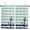 Aqua, variant on Anchor Gray Kitchen Curtain 24 Inch Length Small Short Cafe Tiers Curtains Drape, Modern Navy Blue White Striped Nautical Window Treatment Rod Pocket Drapery Panels Curtains, 27.5x24