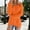 Orange, variant on GTEYOIJN a Solid-Color Plush Pullover for Women, a Long-Sleeved Plush Sweater with Pockets Black Hoodies Woman Womens Casual Solid Long Sleeve Jumper Sweaters Blouse