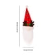 thumbnail image 4 of Yuarrent Cubierta de botella de vino de Navidad, decoración de fiesta de vacaciones, tela reutilizable, adorno de de Navidad para el hogar y la Type9 NO9, 4 of 6