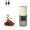 White With Golden, variant on Compact Portable Electric Coffee Grinder, Ceramic Burr with Adjustable Coarseness, One Touch Auto Grinding Machine, Perfect Household Coffee Tool & Holiday Gift for Coffee Enthusiasts