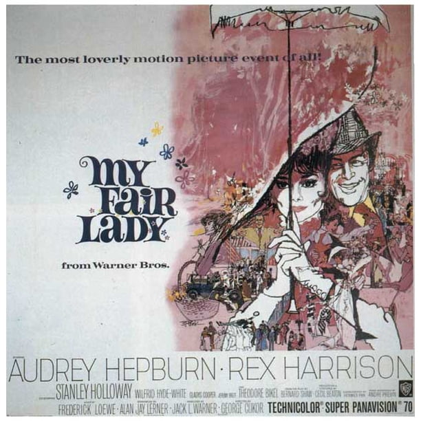 My Fair Lady Movie Poster Style A X 1964 Walmart Com Walmart Com