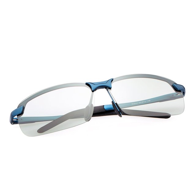 Gafas de sol YIMI, polarizadas, fotocromáticas, con montura azul