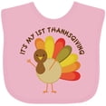 thumbnail image 3 of Inktastic It's My 1st Thanksgiving Boys or Girls Baby Bib, 3 of 4