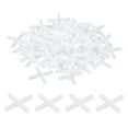 thumbnail image 1 of Unique Bargains Wall Floor Tile Plastic Cross Spacer Tile Spacers 3mm 1/8' White 300pack, 1 of 4