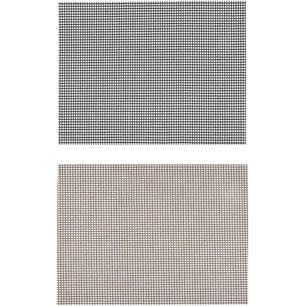 DéCoupable Grille Anti-AdhéSif Mailles De Grill RéUtilisables pour Barbecue Filet De Barbecue RéSistant à La Chaleur pour Griller Cuisson Barbecue Petits Pains Maison Jardin ExtéRieur 40X33Cm