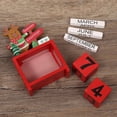 thumbnail image 4 of Christmas Decoration Wooden Calendar Countdown Desktop Ornament Christmas Gift, 4 of 4