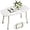White-htp, variant on Folding Coffee Table White Small Coffee Tables for Living Room Portable Simple Modern Center Table for Small Spaces, No Assembly, 31.5 * 15.7 * 17.7IN, White Htp