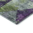 thumbnail image 3 of Addison Rugs Mayfield Premium Machine Washable Transitional Geometric Purple Rectangle Rug, 9' x 12', 3 of 7