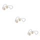 thumbnail image 4 of Cortina de metal Bewildely 2 piezas Sujetador de cortina Beige, 4 of 6