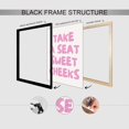 thumbnail image 3 of Lienzo decorativo AEDNX Funny Take A Seat Sweet Cheeks, 30 x 40 cm, 3 of 7