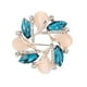 thumbnail image 1 of Fashion Women Rhinestone Brooch Alloy Collar Pin Clothes Accessory Jewelry Gift, 1 of 5