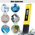 thumbnail image 5 of Medidor de pH digital, probador de agua, bolígrafo de prueba de calidad del agua de alta precisión de 0,01 con rango de medición de pH de 0 a 14, 5 of 5