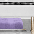thumbnail image 6 of Magshion Premium Cotton Oversized Bath Sheet Towel, 35x70 Extra Large Bath Towel for Bathroom, Super Soft & High Absorbent, Light Purple, 6 of 12