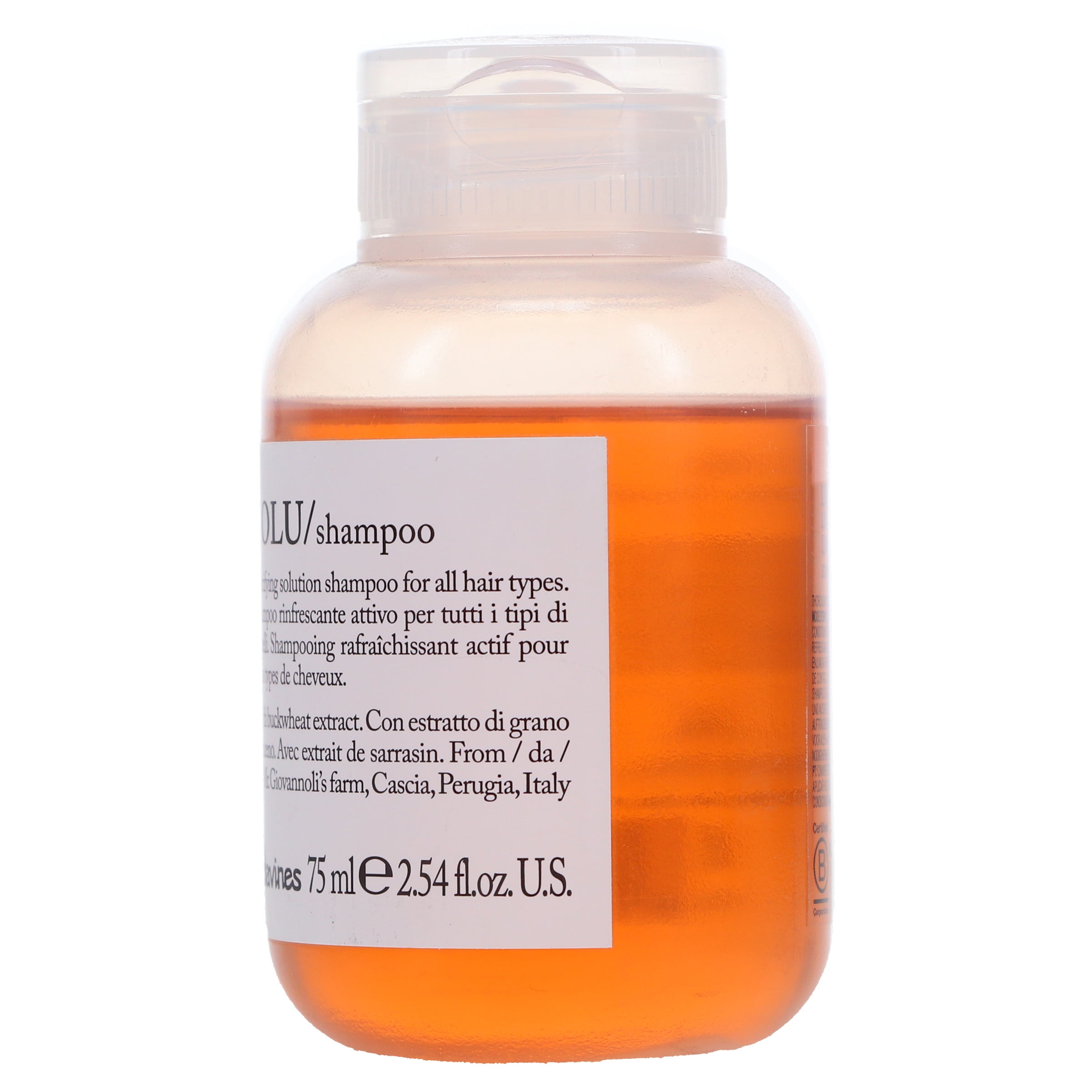 Davines SOLU Clarifying Shampoo 2.54 oz