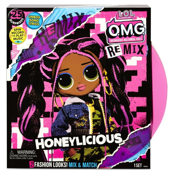 LOL Surprise OMG Remix Honeylicious Fashion Doll Big Sister with