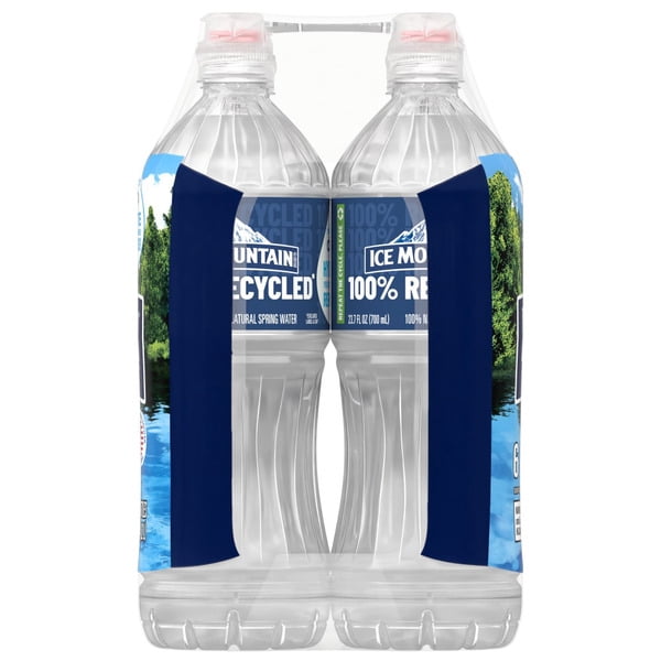 ICE MOUNTAIN Natural Spring Water 23.7 oz 6 pack