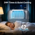 thumbnail image 3 of KISSAIR 5000 BTU Window Air Conditioner for Small Rooms AC Unit Air Conditioner Cools Up to 150 sq.ft, 3 of 8