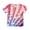 Purple, variant on PEASKJP Girls 4th of July Shirt 4th of July T-Shirt Toddler Boy Girl Fourth Star American Flag USA Patriotic Memorial Day Shirt Kid Independence Tee Top,Size 3-4 Years