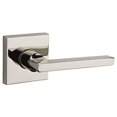 thumbnail image 1 of Baldwin PVSQUCSR141 Square Privacy Lever Set with Contemporary Square Rose - Polished Nickel, 1 of 1