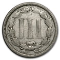 thumbnail image 2 of 1872 3 Cent Nickel Fine, 2 of 2