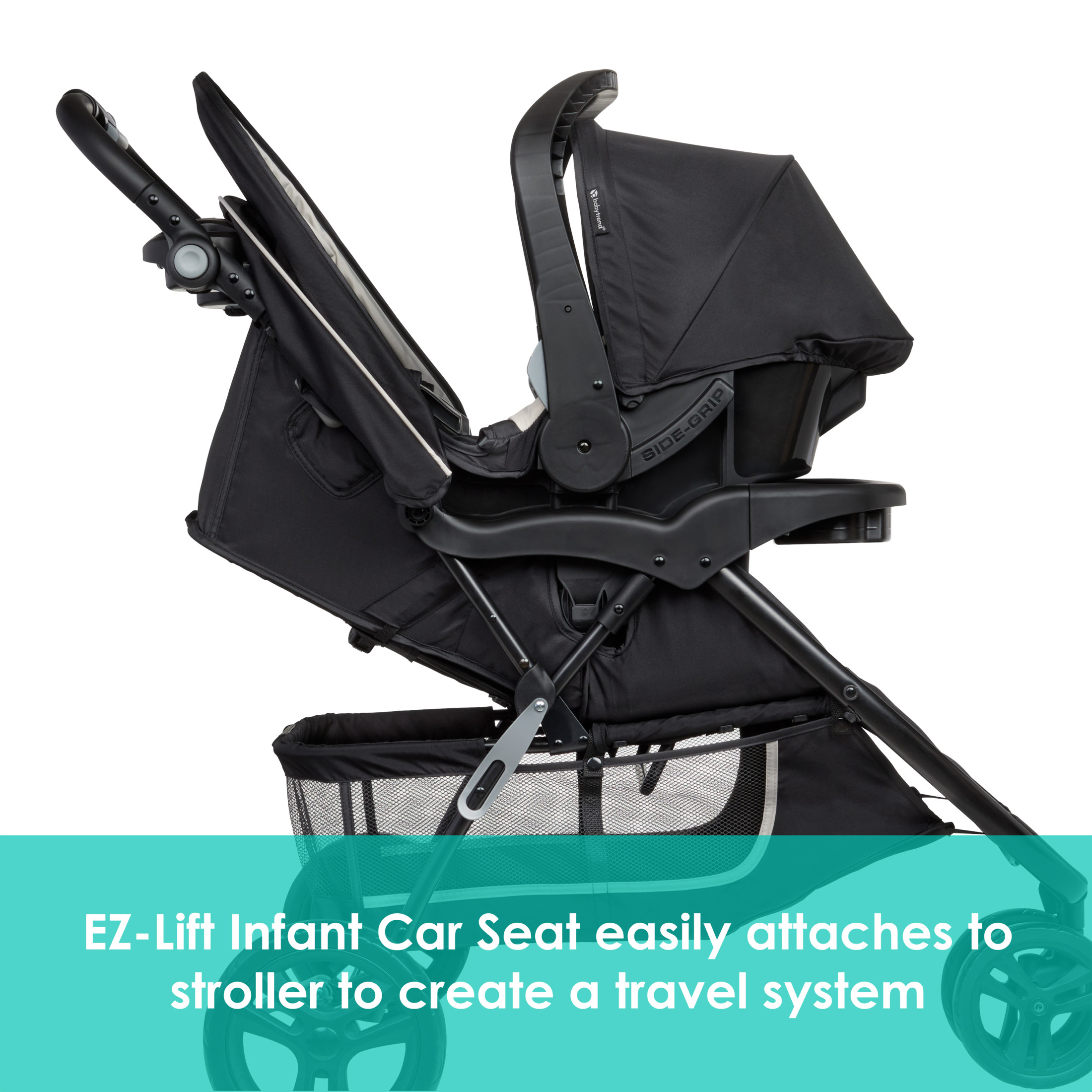 Baby Trend EZ Ride Travel System with EZ-Lift Infant Car Seat photo 3