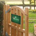 thumbnail image 4 of SKYSONIC Christmas Welcome Sign Front Door Decor Wall Hanging Plaque Rectangular Door Hanging Sign Porch Decorations for Home Outdoor Indoor Holiday, 4 of 6