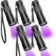 thumbnail image 1 of Black Light Uv Flashlight 5 Pack Uv Lamp With 12 Led 395nm Pet Urine Detector Uv Handheld Flashlight For Dried Dog AndUrine Stains (includes 15 A, 1 of 5