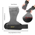 thumbnail image 5 of Puños Protectores De Palma Grips Palm Guards Protector De Muñeca Deportivo Antideslizante Para Entrenamiento De Levantamiento De Pesas Deportivo Tmvgtek Para Estrenar, 5 of 5