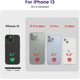 thumbnail image 4 of Designed for iPhone 13 Phone Case, Silicone Shockproof Slim Thin Phone Case for iPhone 13 6.1 inch (Black), 4 of 4