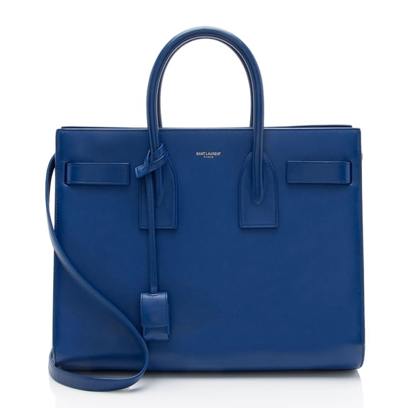 Pre-Owned Saint Laurent Calfskin Small Sac De Jour Tote