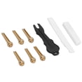 thumbnail image 4 of LYUMO 6 Guitar Bridge Pin Bovine Bone String Nut Nail For Guitar Smooth And Seamles, 4 of 8
