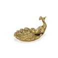thumbnail image 6 of Home Entryway Elegant Peacock Tabletop Decor Piece - Gold, 6 of 6