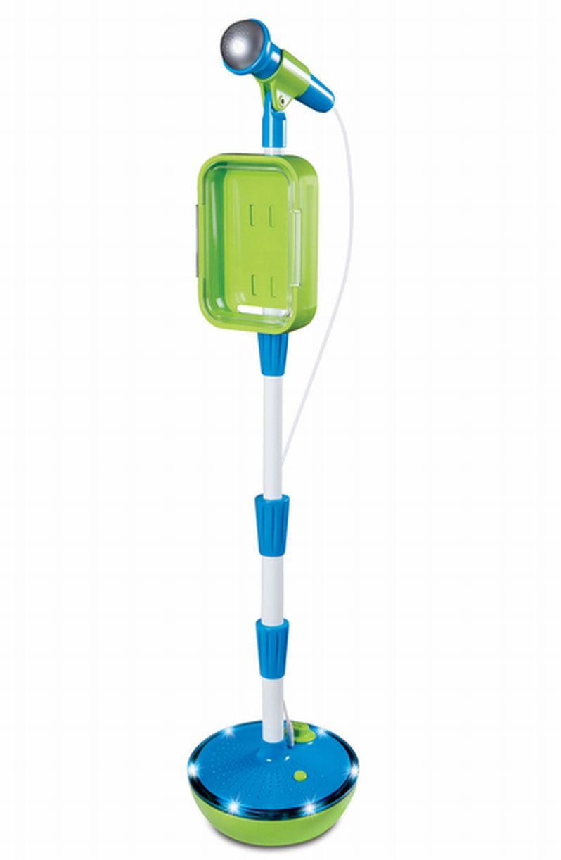 discovery kids toy microphone with stand