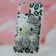 thumbnail image 3 of Funda protectora con diamantes de imitación para iPhone 14, 13 Pro Max, Xs, 8 plus, 7 dibujos animados, Hello Kitty 11, 15, 12, mujer, 3 of 5