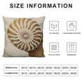 thumbnail image 5 of WERPE Ocean Park Theme Decorative Throw Pillow Covers Marine Animal Starfish Coral Conch Octopus Vintage Coastal Beach Sea Animals Decor Cushion Cases for Home Couch Sofa, 5 of 5